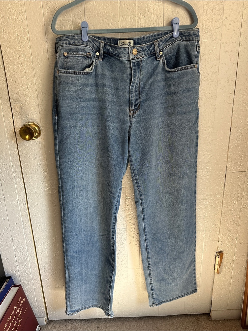 Seven straight leg jeans sz 14